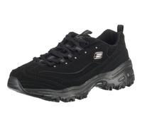 Skechers Women's D'Lites-Play on Fashion Sneaker Black/Black 11