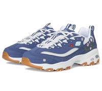 Skechers Women's D'Lites-Spring Bloom Sneaker, Navy, 3.5 UK