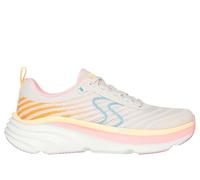 Skechers Women's D'Lux Vapor Cool Breeze Sneaker, Natural Mesh/Multi Trim, 4 UK