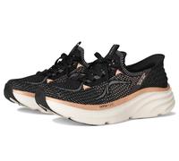 Skechers Women's D'LUX Vapor Evening Glow Sneaker, Black, 3 UK
