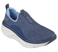 Skechers Women's D'LUX Walker 2.0 Bold State Sneaker, Navy, 8 UK