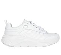 Women's Skechers 150106/WSL D'LUX WALKER 2.0-GOLDEN STEP Womens Trainers White/Silver