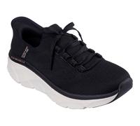 Skechers Womens D'lux Walker 2.0 Thrill Movement 150105-Bktn Black/Tan Lace Up Shoes UK 3