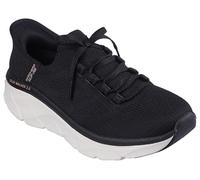 Skechers Women's D'LUX Walker 2.0 Thrill Movement Sneaker, Black, 6.5 UK