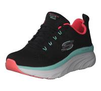 Skechers Dlux Walker Vegan Womens Fashion Trainers in Black Mint - 7 UK