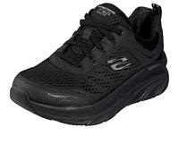 Skechers Women's D'Lux Walker Infinite Motion, Black, 8 UK