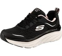 Skechers Womens DLUX Walker-Infinite Motion Sneaker BlackPink 85 M U