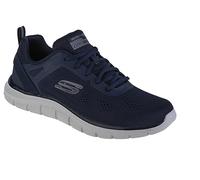 Skechers Track Broader NVY Navy Mens trainers 232698 in a Plain Textile in Size 12