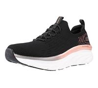 Skechers Women's D'Lux Walker Let it Glow, Black, 3 UK