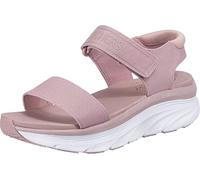 Skechers D'Lux Walker - New Block Sandals Light Pink White Women - 37