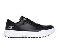 Skechers Women's Drive 6 Arch Leather Relaxed Fit Waterproof Golf Shoe Sneaker, Black, 9