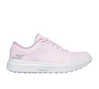 Skechers Women's Drive 6 Arch Leather Relaxed Fit Waterproof Golf Shoe Sneaker, Pink, 9