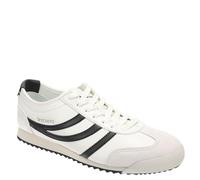 Skechers Women's Duraleather & Suede Overlay Lace-Up Casual Sneakers