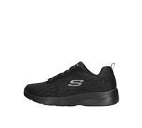 Skechers Women's Dynamight 2.0 Homespun Trainers, Black Mesh/Trim, 5 UK
