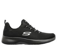 Skechers Women's Dynamight Slip-On Shoes in Black, Size 3 | Textile/Synthetic, Machine Washable