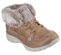 Skechers Women's Easy Going Chilly Standards Ankle Boot, Tan, 3 UK