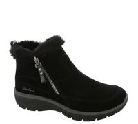 Skechers Women's Easy Going Cool Zip Ankle Boot, Black, 4.5 UK