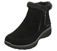 Skechers Women's Easy Going-Cool Zip Ankle Boot Black 7