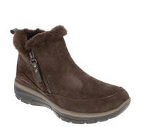 Skechers Easy Going - Cool Zip Ankle Boots Girls - Brown 5