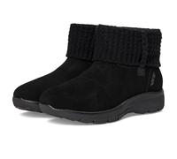 Skechers Women's EASY GOING COZY LOVIN' Boot, Black Suede, 5 UK