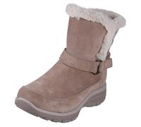 Skechers Women's Easy Going-Dreamers Luxe Vibe Hands Free Slip-ins Mid Calf Boot, Dark Taupe, 4 UK
