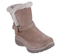 Skechers Women's Easy Going-Dreamers Luxe Vibe Hands Free Slip-ins Mid Calf Boot, Dark Taupe, 8 UK