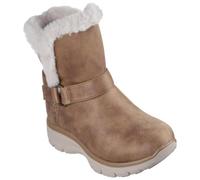 Skechers Women's Easy Going Dreamers Move Boots, Chestnut Microleather/Buckle Trim, 6 UK