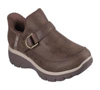 Skechers Women's Easy Going-Fun Habits-Hands Free Slip-ins Ankle Boot, Chocolate, 3.5 UK