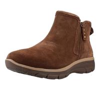 Skechers Women's Relaxed Fit Easy Going Urban Zip Boot, Brown, 6 UK