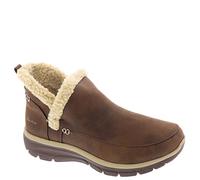 Skechers Women's Easy Going-Gold Rush Ankle Boot, Chocolate Brown, 3.5 UK