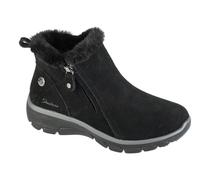 Skechers Women's Easy Going-High Zip 2 Winter Boots, black, 4 UK