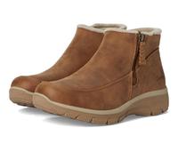 Skechers Women's Easy Going-Into Fall Ankle Boot, Chestnut, 8.5