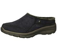 Skechers Women's Easy Going-Latte-Twin Gore Slip-on Open Back Mule Navy