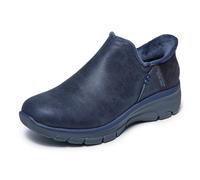 Skechers Women's Easy Going-Modern Hour-Hands Free Slip-ins Ankle Boot, Navy, 4.5 UK