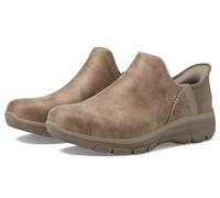 Skechers Women's Easy Going-Modern Hour-Hands Free Slip-ins Ankle Boot, Taupe, 10 Wide