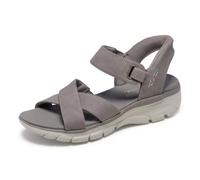 Skechers Women's Easy Going Somewhere Sunny Slip-ins, Taupe, 5 UK