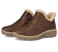 Skechers Women's Easy Going-Sweet Treasure Ankle Boot, Chocolate, 11