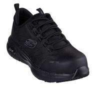 Skechers Women's Arch Fit SR Ebinal Fire and Safety Boot, Black, 7 UK