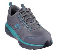 Skechers Women's Ebinal Trainer, Grey, 5.5 UK