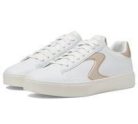Skechers Women's Eden Lx Beaming Glory Sneaker, White/Gold, 8 UK