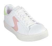 Skechers Women's Sketchers Womens Eden LX Top Grade Memory Foam Trainers - White Lime - Size: 8