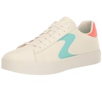 Skechers Women's Eden LX TOP Grade, Natural Duraleather/Multi Trim, 7.5 UK