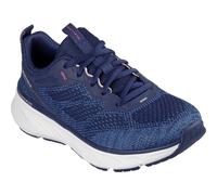 Skechers Women's Edgeride Power Flow Sneaker, Navy Knit/Pink Trim, 4 UK