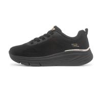 Skechers Women's Bobs Arch Fit Elev8 Trainers, Black Engineered Knit, 6.5 UK
