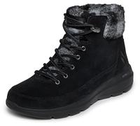 Skechers Women's Fashion Boot, Black/Gray, 8.5