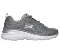 Skechers Women's Fashion Fit - Bold Boundaries Sneaker in Gray/Lavender, Size 6 | Textile/Synthetic, Vegan