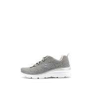 Skechers Women's Fashion Fit-bold Boundaries Trainers, Grey Grey Lavender Gylv, 8 UK