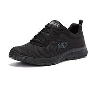 Skechers Women's Flex Appeal 4.0 Brilliant View Sneaker, Black, 3 UK