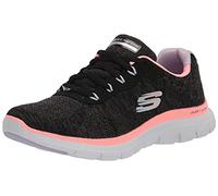 Skechers Flex Appeal 4.0 Womens MEMORY FOAM Fitness Gym Workout Trainers Black