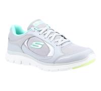 Skechers Womens Flex Appeal 4.0 True Clarity Sport Trainers - Grey - Size UK 7